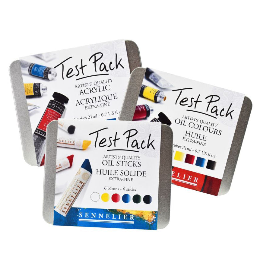 Sennelier Artist Oil Pastel Test Pack - 6 sticks