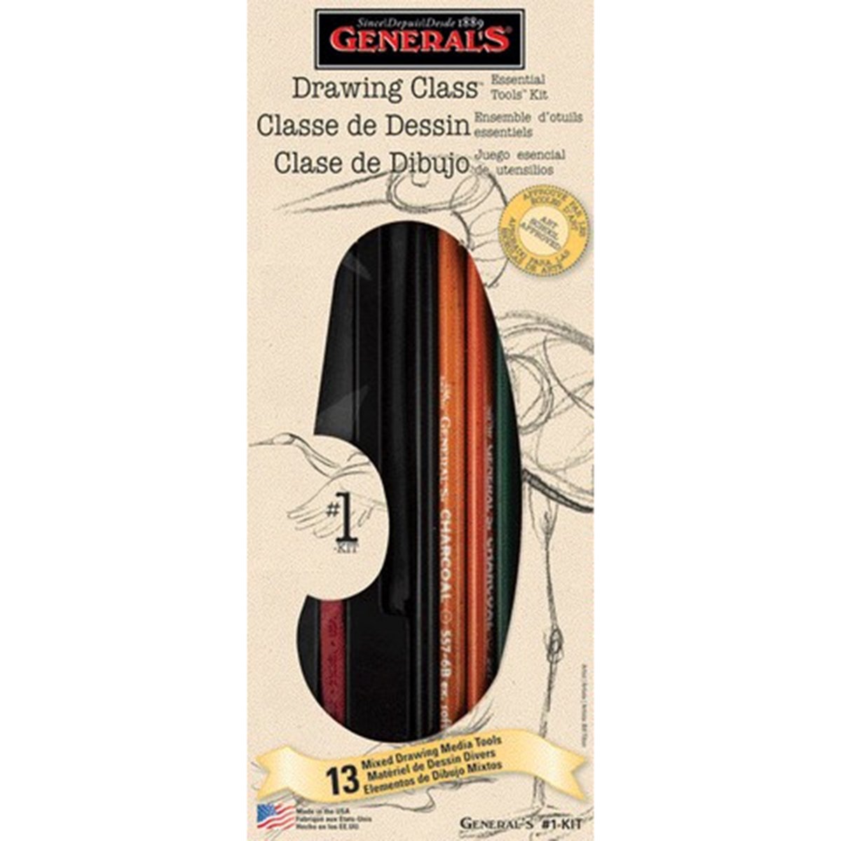 General's #10 Drawing Pencil Kit –