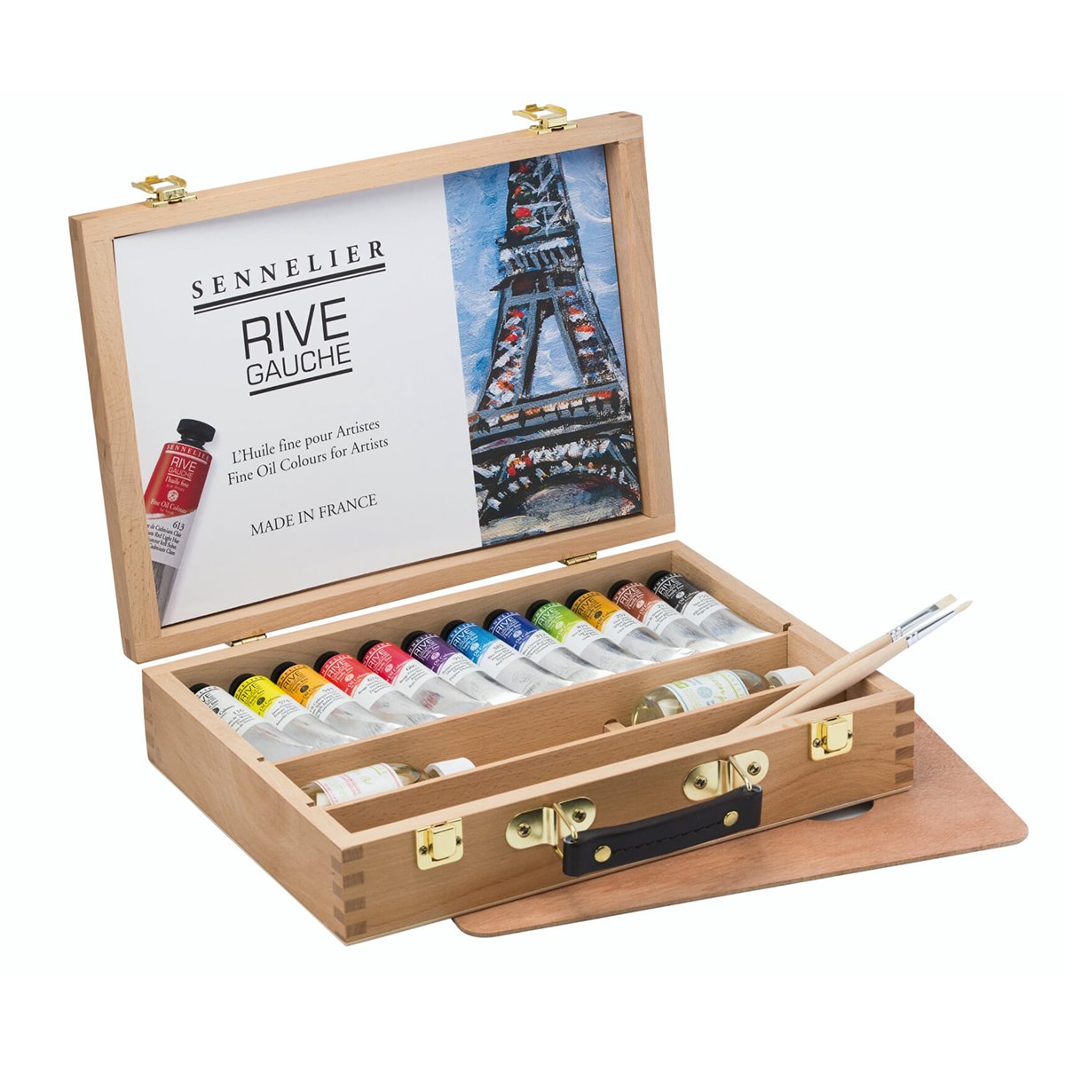 Sennelier Watercolor : Wooden Box Set Of 98 x 10ml Tubes