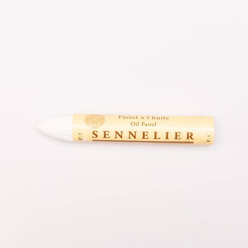  Sennelier Oil Color Pastel Pad, 11.75 x 15, White