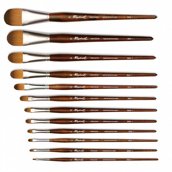 Raphaël Series 3695 Fan Brushes, 50,000+ Art Supplies